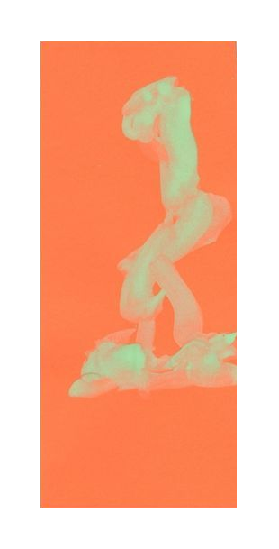 Figur 1 I Aquarell I 11,0 x 29,5 I 2013